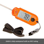 DASH - Digital Thermometer, Orange