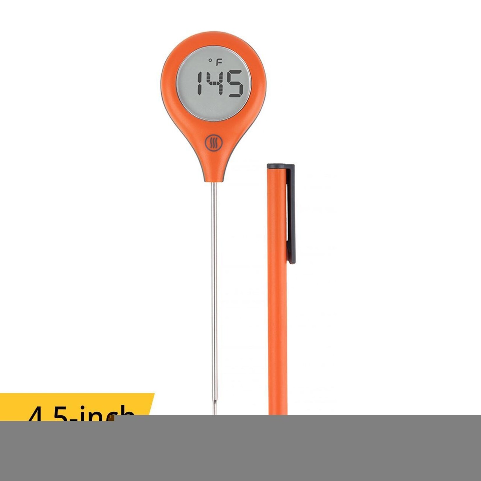 ThermoPop 2, 4-Inch, Orange