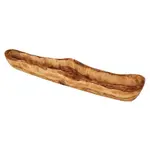 Naturally Med Olive Wood Rustic Olive Dish