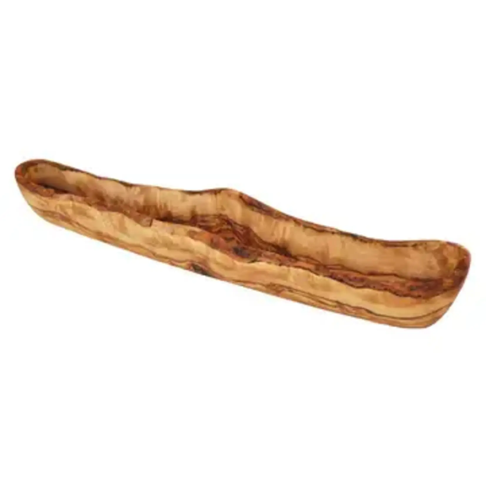 Naturally Med Olive Wood Rustic Olive Dish