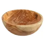 Naturally Med Olive Wood Salad Bowl 9.5''