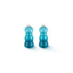 Le Creuset Petite Salt and Pepper Mill Set - Caribbean - 5" x 2" | Le Creuset
