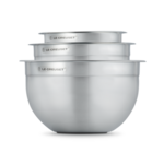 Le Creuset Set Of 3 Ss Mixing Bowls W Lids | Le Creuset