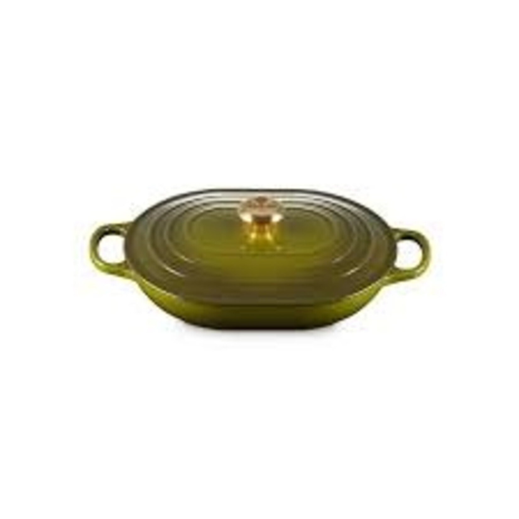 Le Creuset Signature Oval Casserole 3.75Qt Olive | Le Creuset