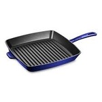 Staub 12-inch Square Grill Pan - Dark Blue | Staub