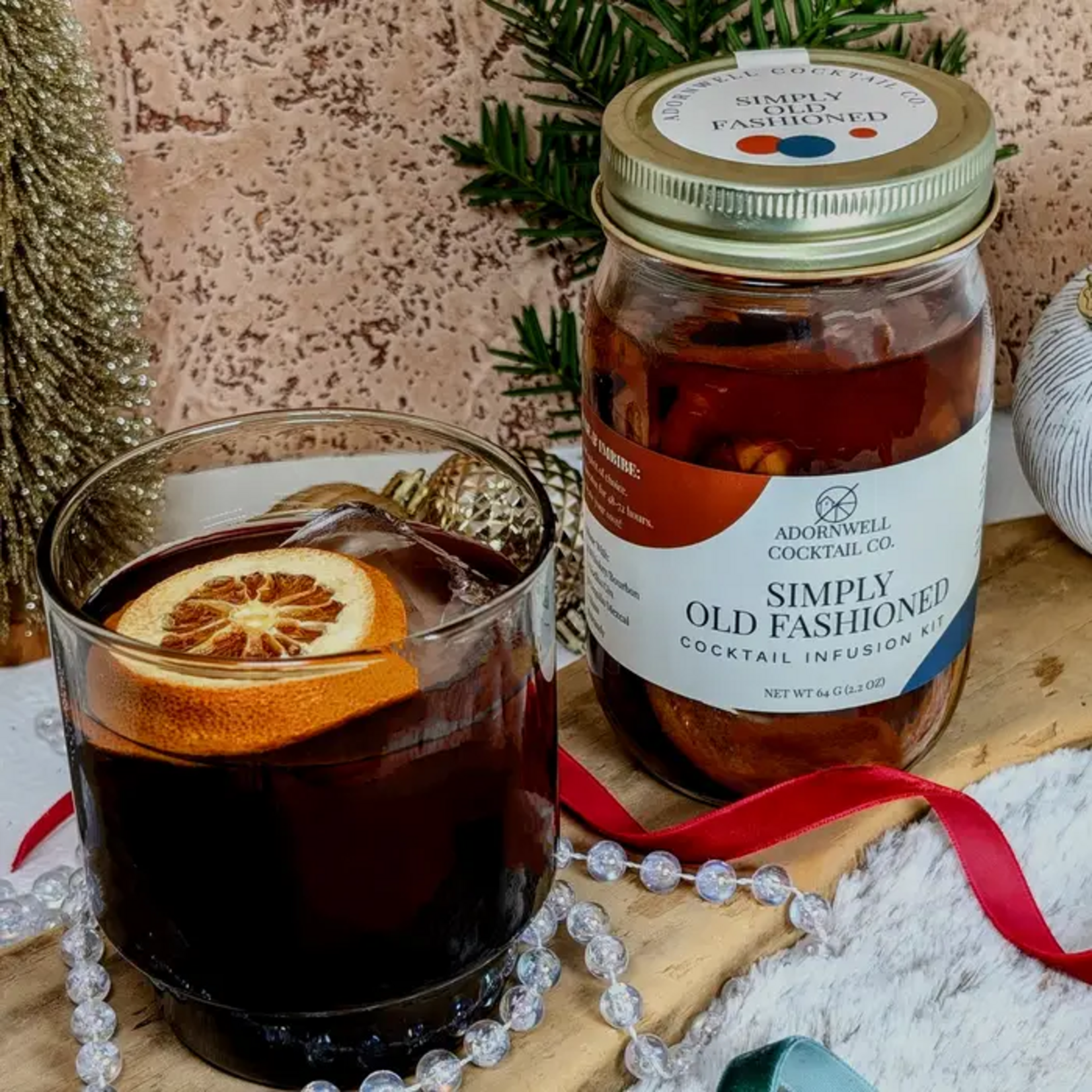Adornwell Cocktail Co. Simply Old Fashioned Cocktail Infusion Kit