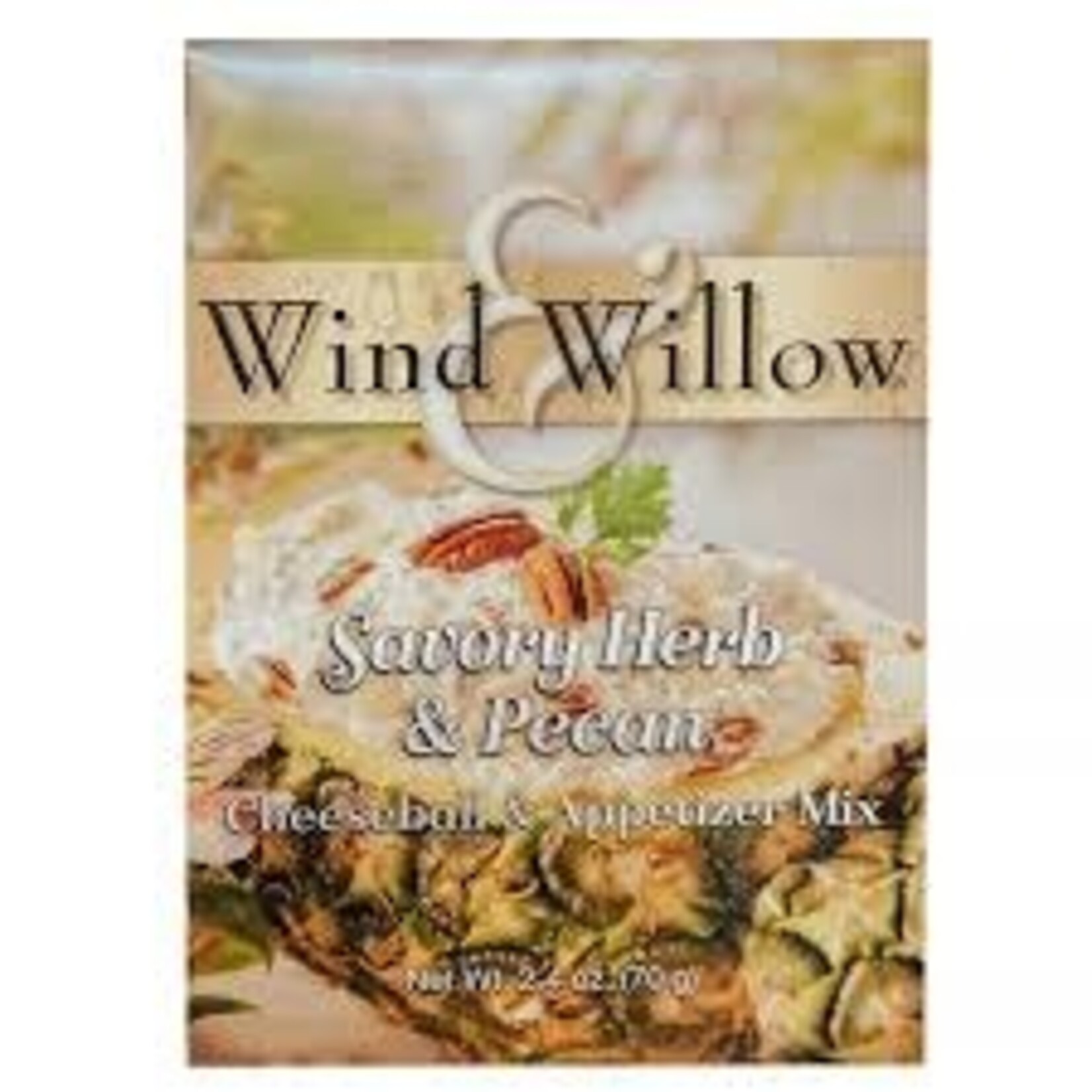 Wind and Willow Savory Herb & Pecan Cheeseball and Appetizer | Wind and Willow