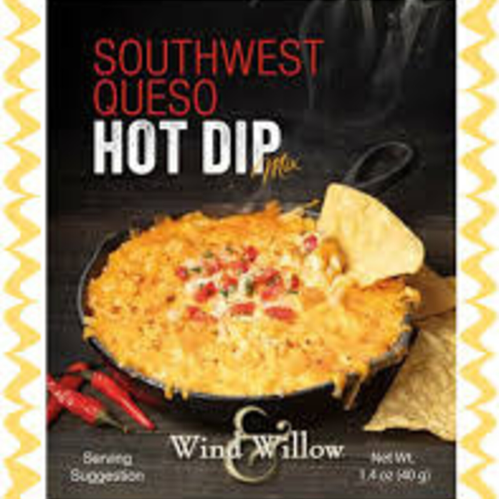 Wind and Willow Southwest Queso Hot Dip Mix | Wind and Willow