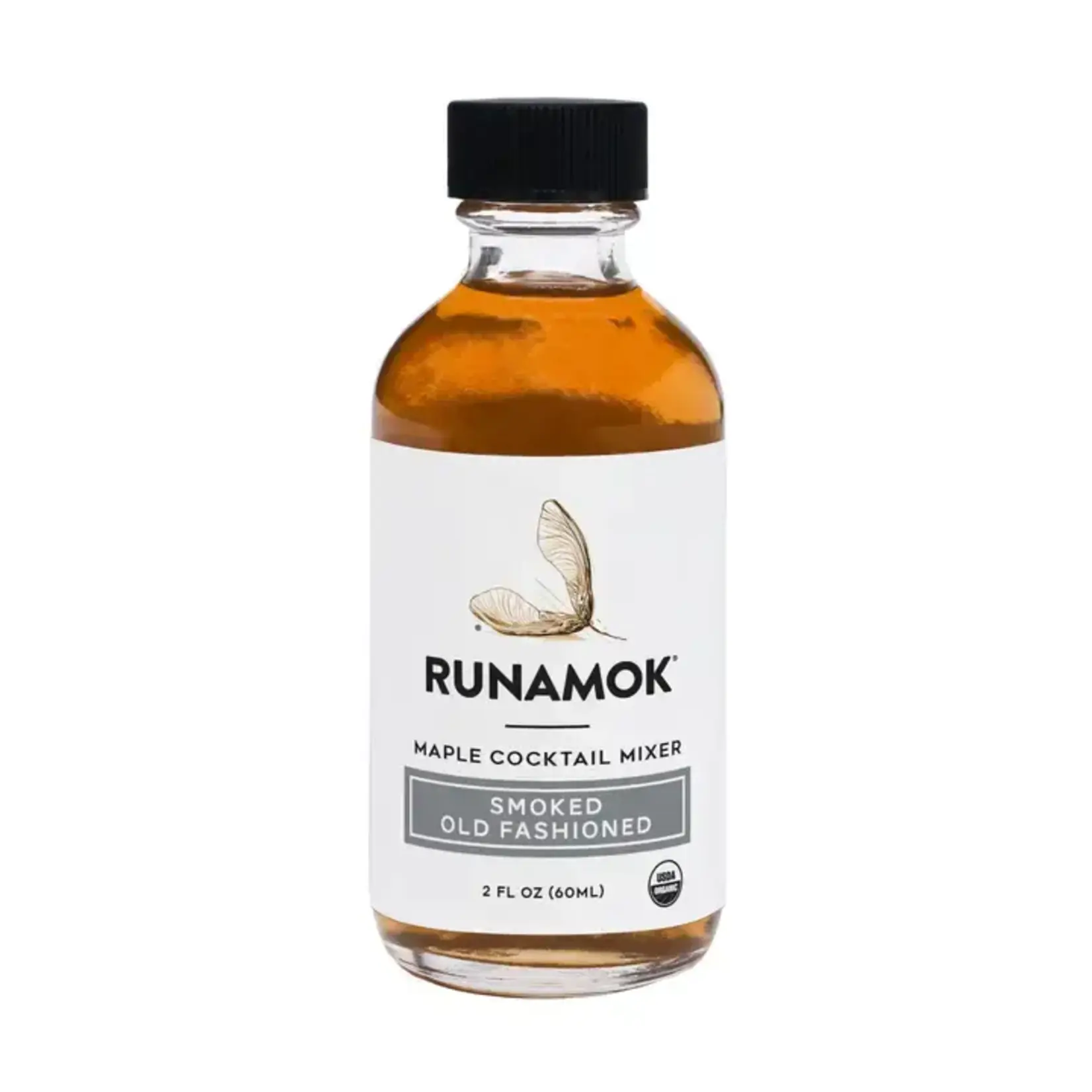 Runamok Smoked Maple Old Fashioned Cocktail Mixer 60ml