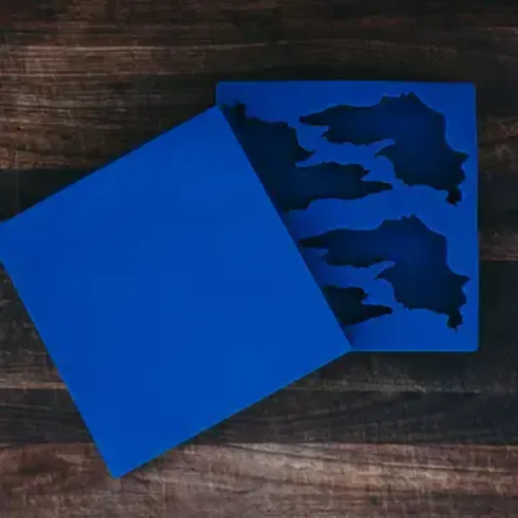 Northern Glasses Lake Superior Large Ice Cube Tray  Superior Blue