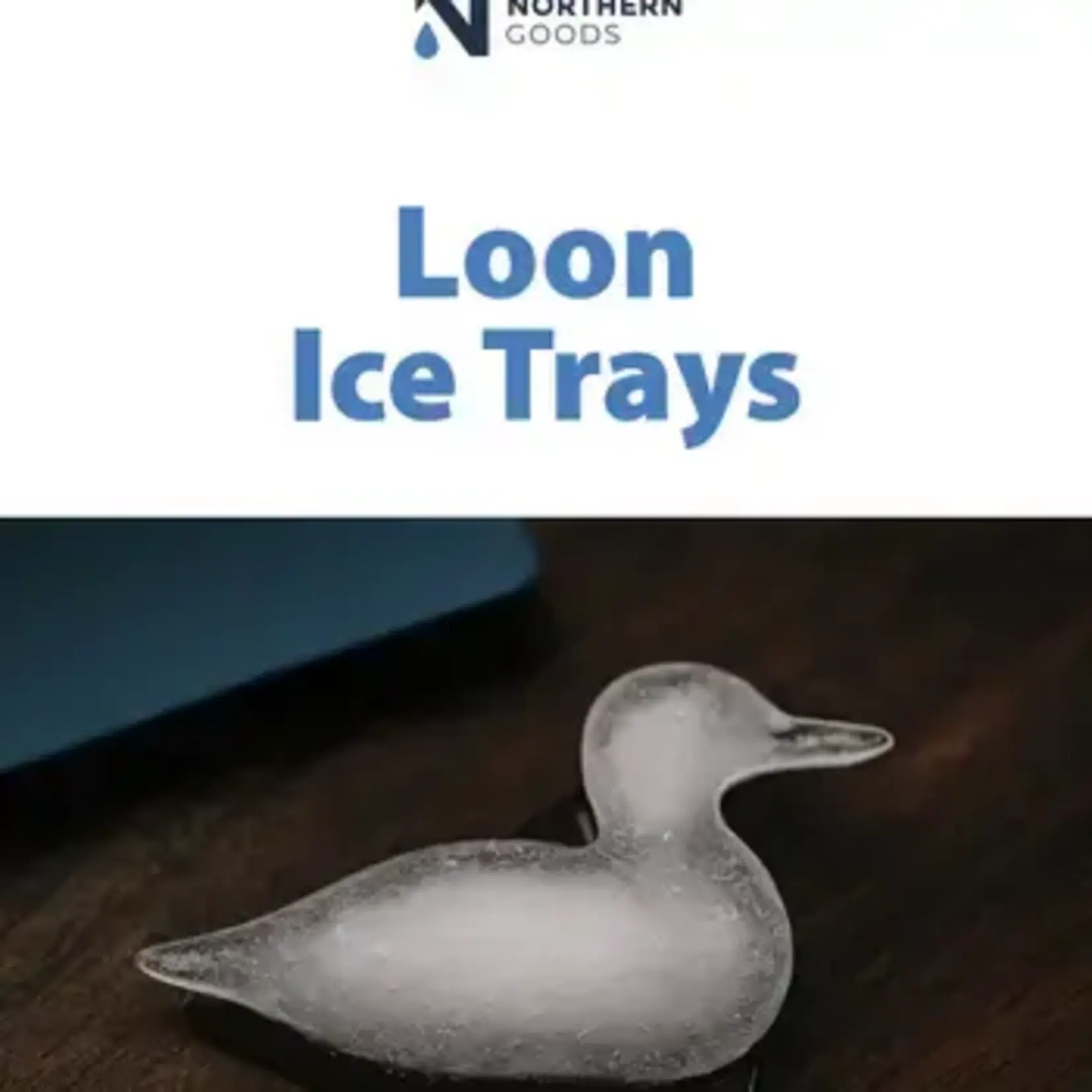 Northern Glasses Loon Ice Cube Tray