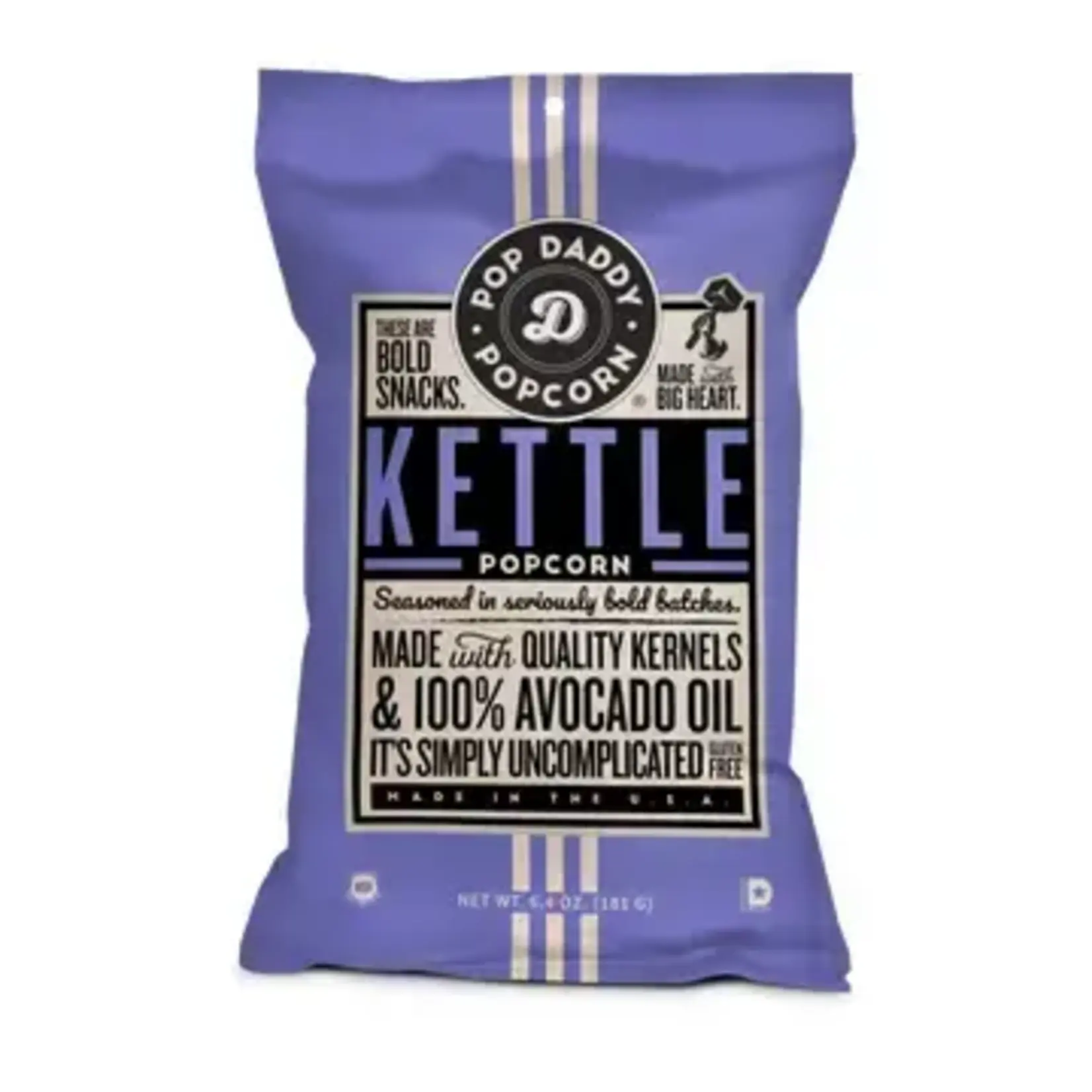 Pop Daddy Snacks Flavored Popcorn - 6.4oz - Kettle Corn