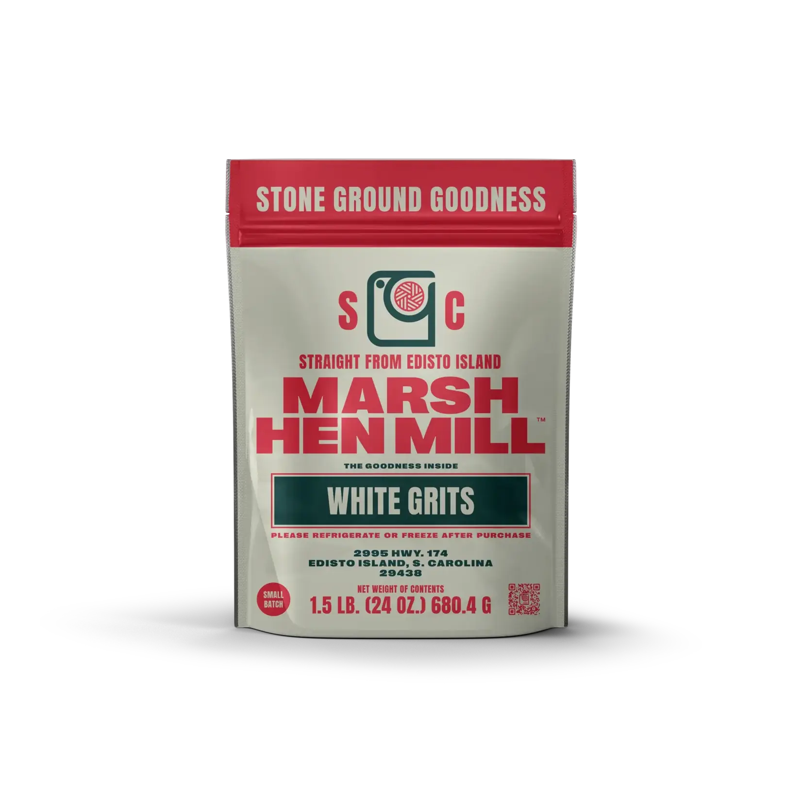 Great Ciao White Grits, Coarse, Marsh Hen Mill, SC