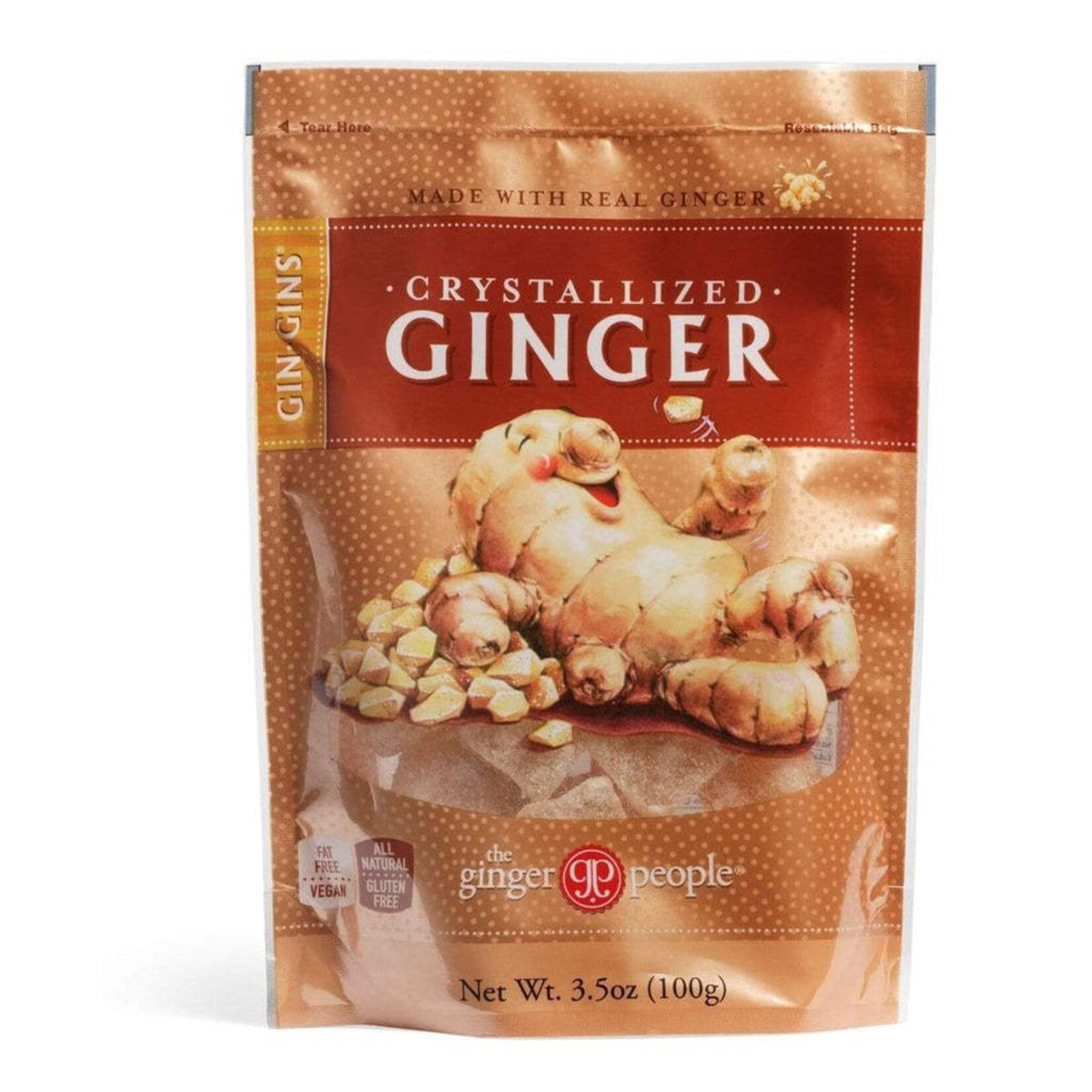 The Ginger People Gin Gins Crystallized Ginger Candy