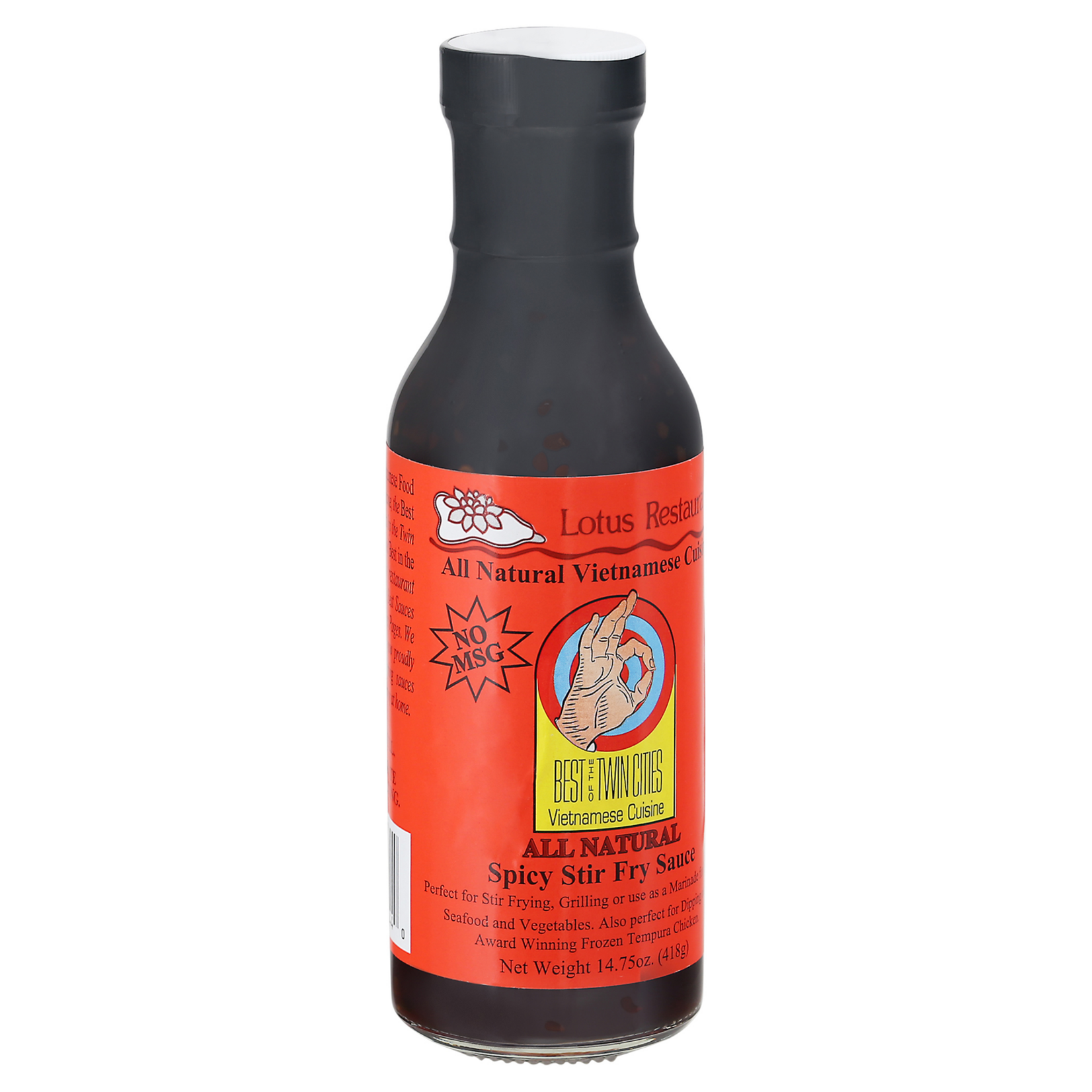The Original Lotus Restaurant Spicy Stir-Fry Sauce