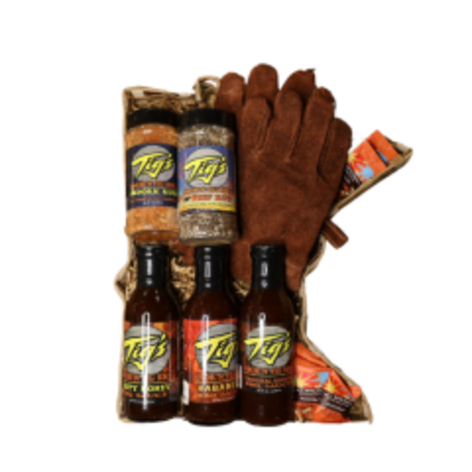 Minnesota Shaped Gift Basket, Tig's Smoke N Pig (16") | Duluth Kitchen Co
