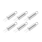 Tablecraft Stainless Steel Corn Holders, Set of 6
