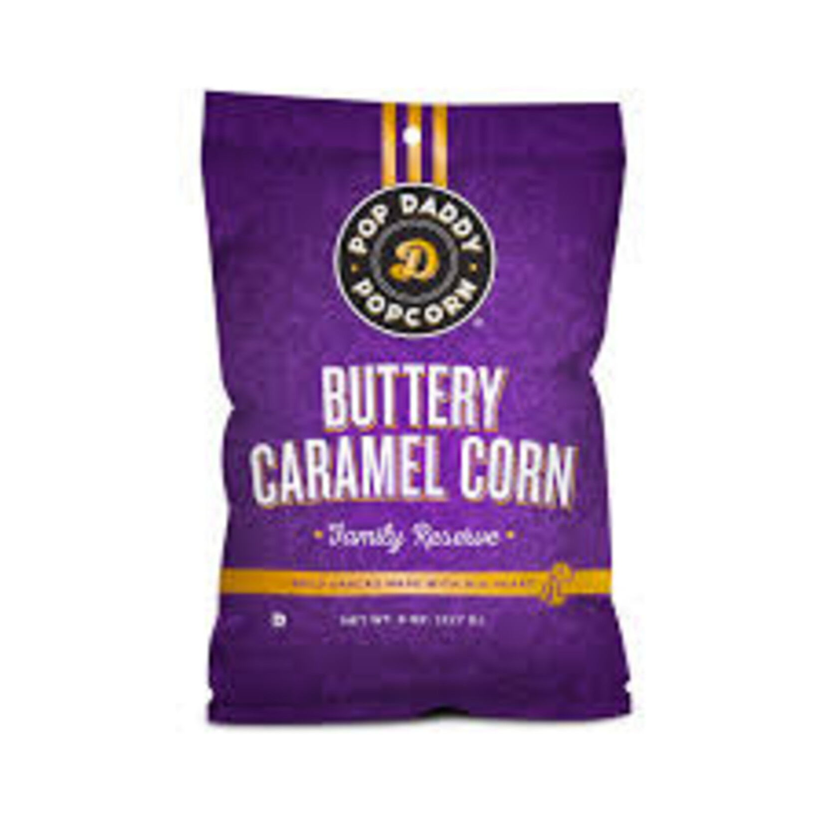 Pop Daddy Snacks Pop Daddy - Premium Buttery Caramel Corn Family Reserve 8oz.