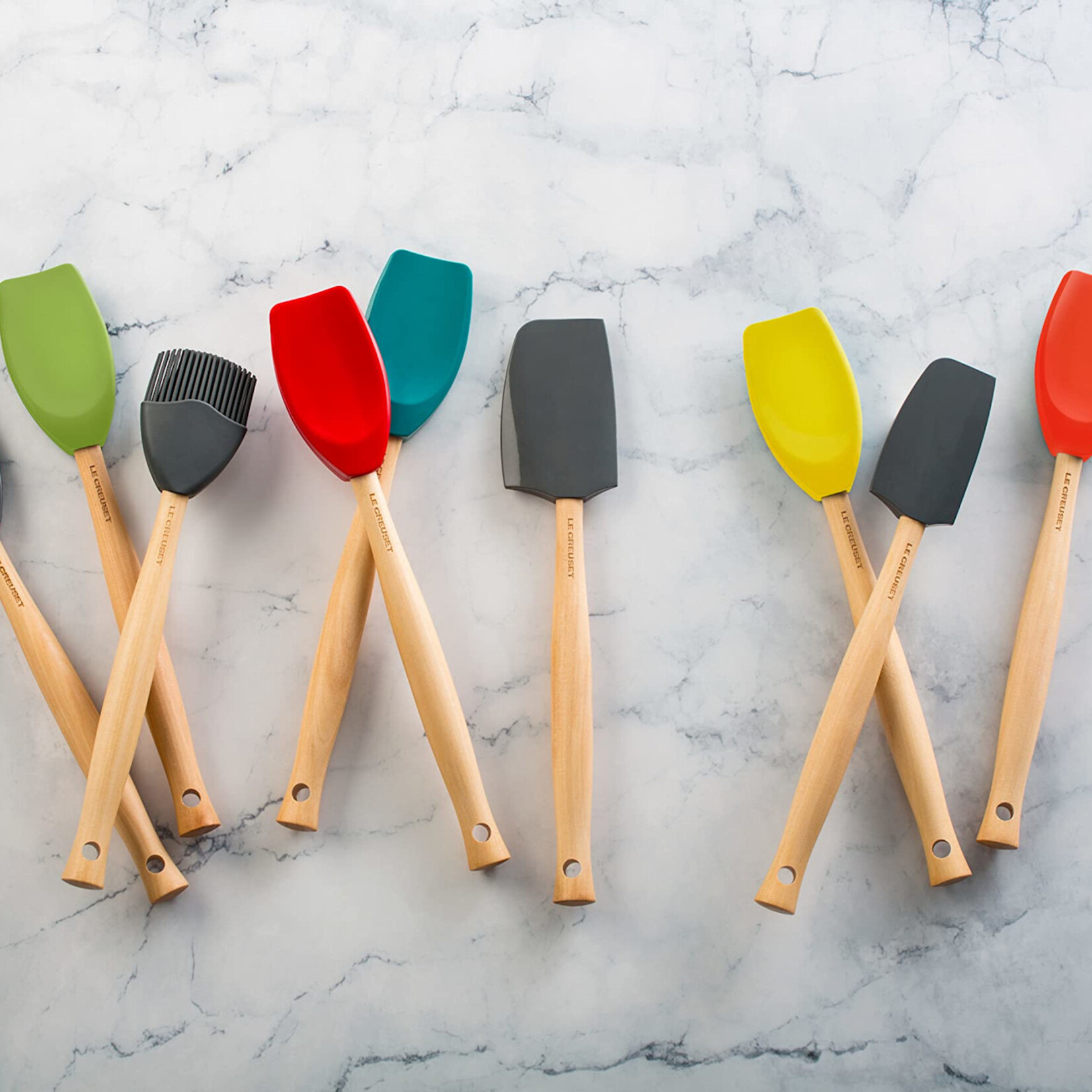 Le Creuset Craft Series Medium Spatula - Peche, 11 1/8" x 2 1/4" | Le Creuset