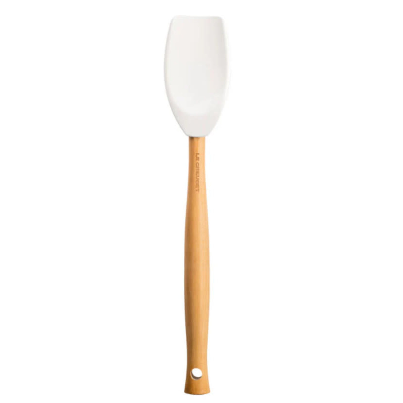 Le Creuset Craft Series Spatula Spoon - White, 11 3/8" x 2 1/8" | Le Creuset