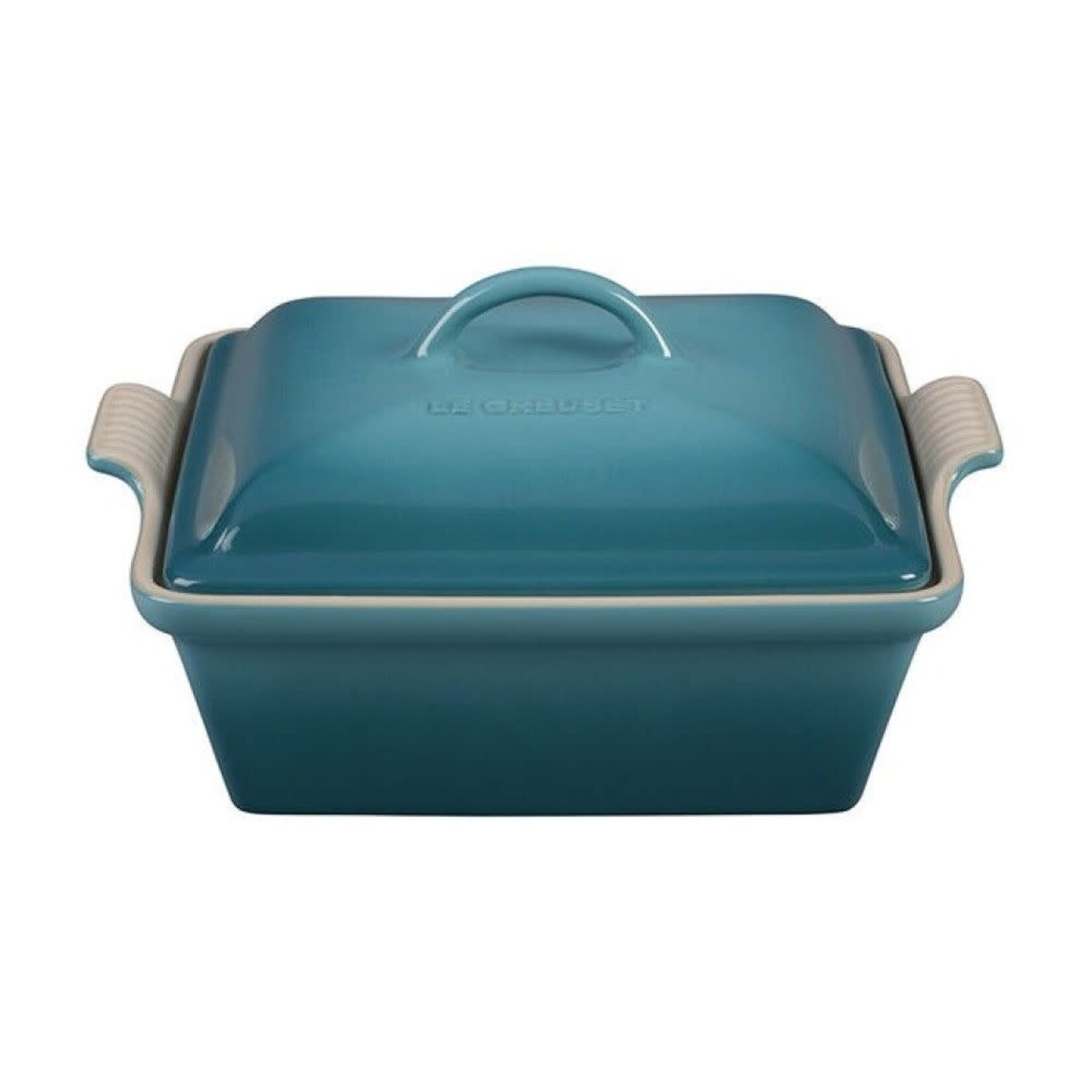 Le Creuset Heritage Covered Square Casserole - Caribbean, 2.5 qt. (9") | Le Creuset