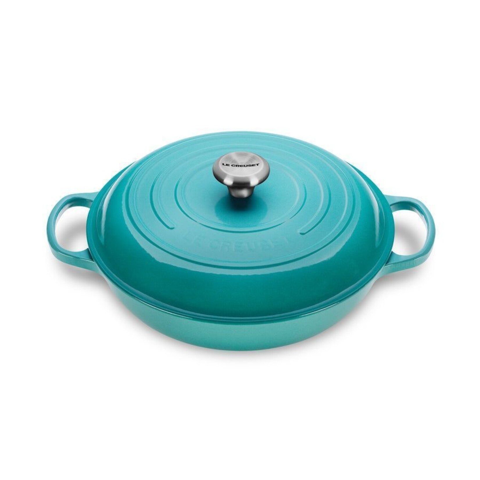 Le Creuset Signature Braiser - Caribbean, 3.5 qt. | Le Creuset