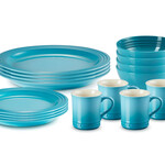 Le Creuset 16PC Dinnerware Set - Caribbean | Le Creuset