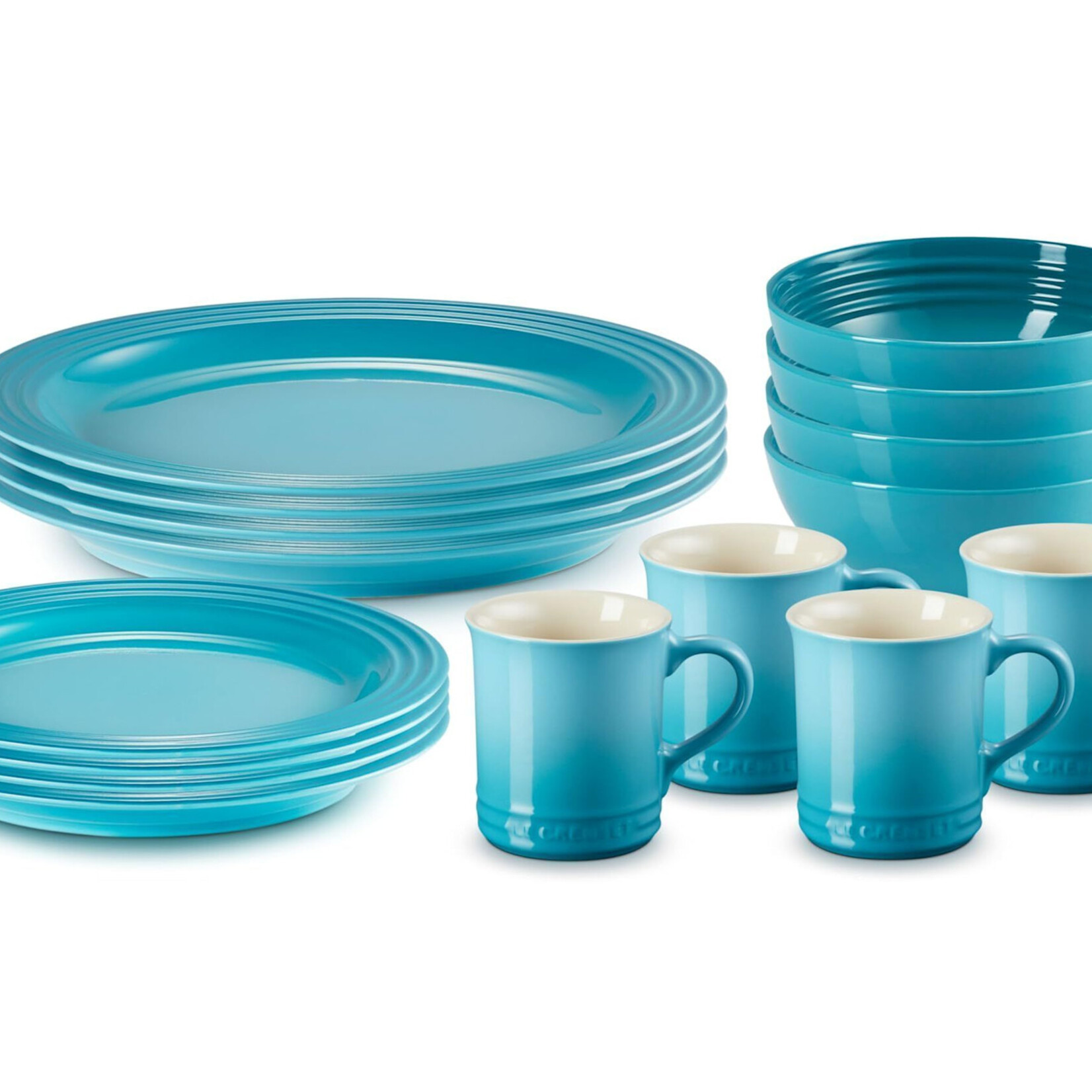 Le Creuset 16PC Dinnerware Set - Caribbean | Le Creuset