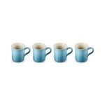 Le Creuset Set of 4 Mugs - Caribbean - e-commerce only, 14 oz. | Le Creuset