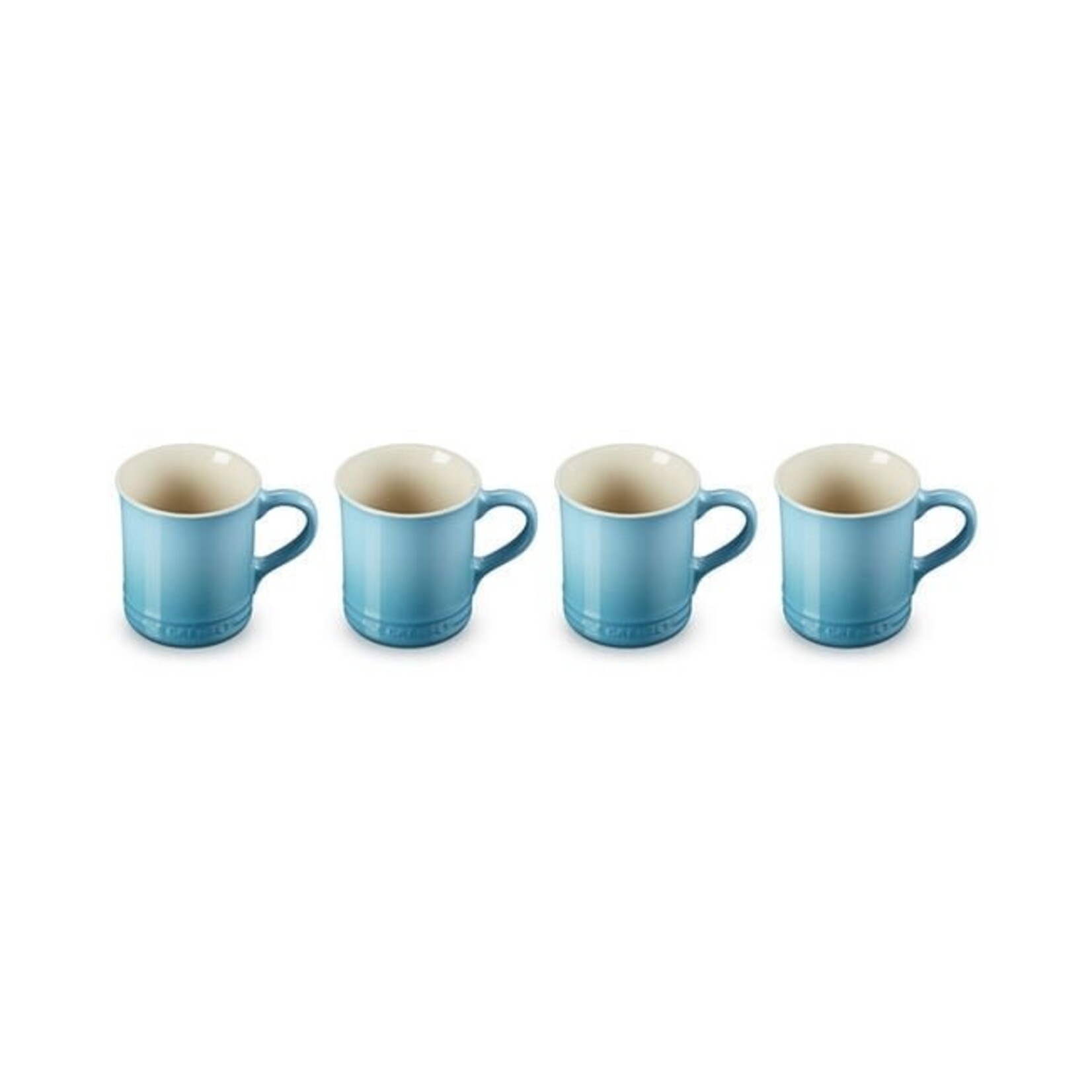 Le Creuset Set of 4 Mugs - Caribbean - e-commerce only, 14 oz. | Le Creuset