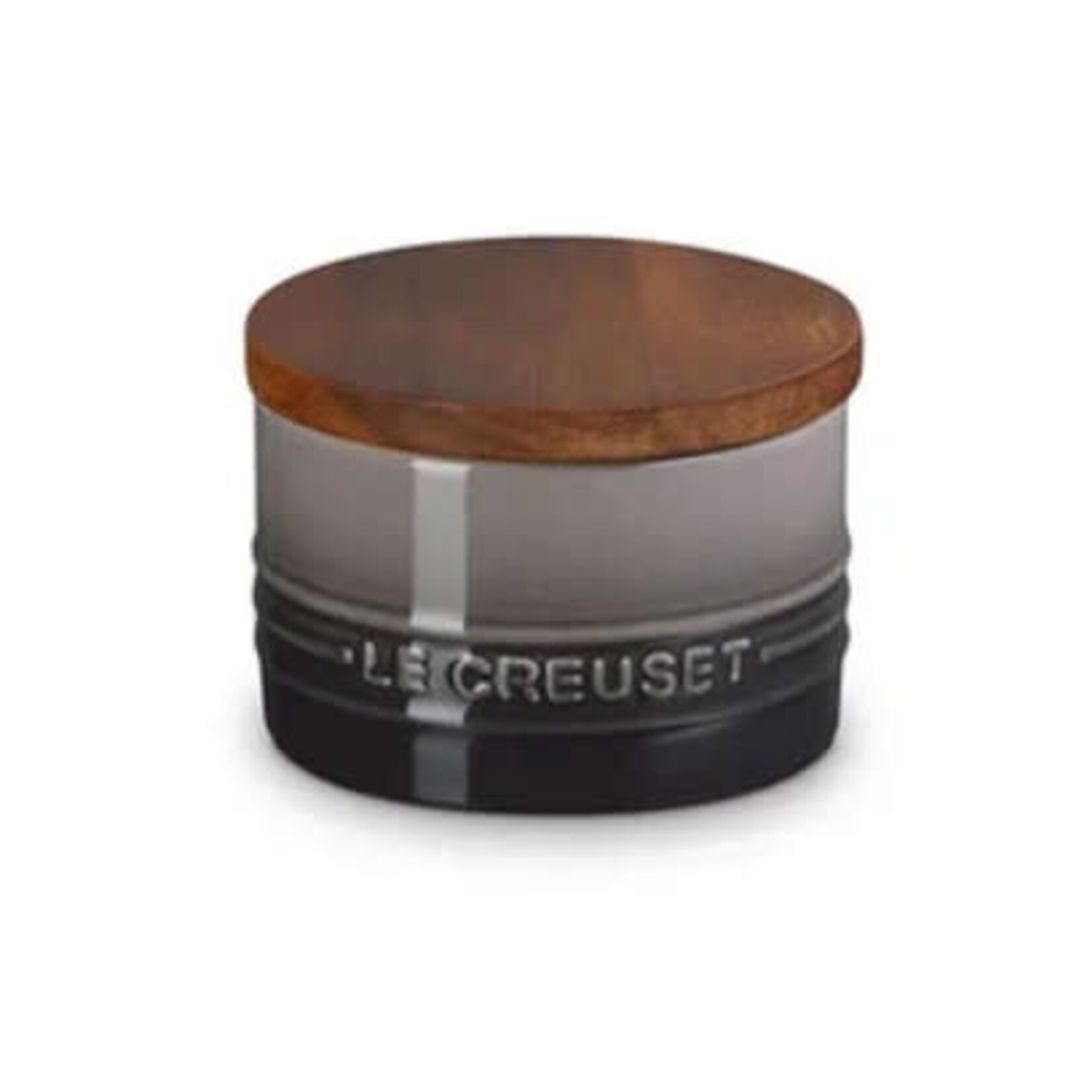 Le Creuset Salt Cellar with Wood Lid - Oyster, 7 oz. | Le Creuset