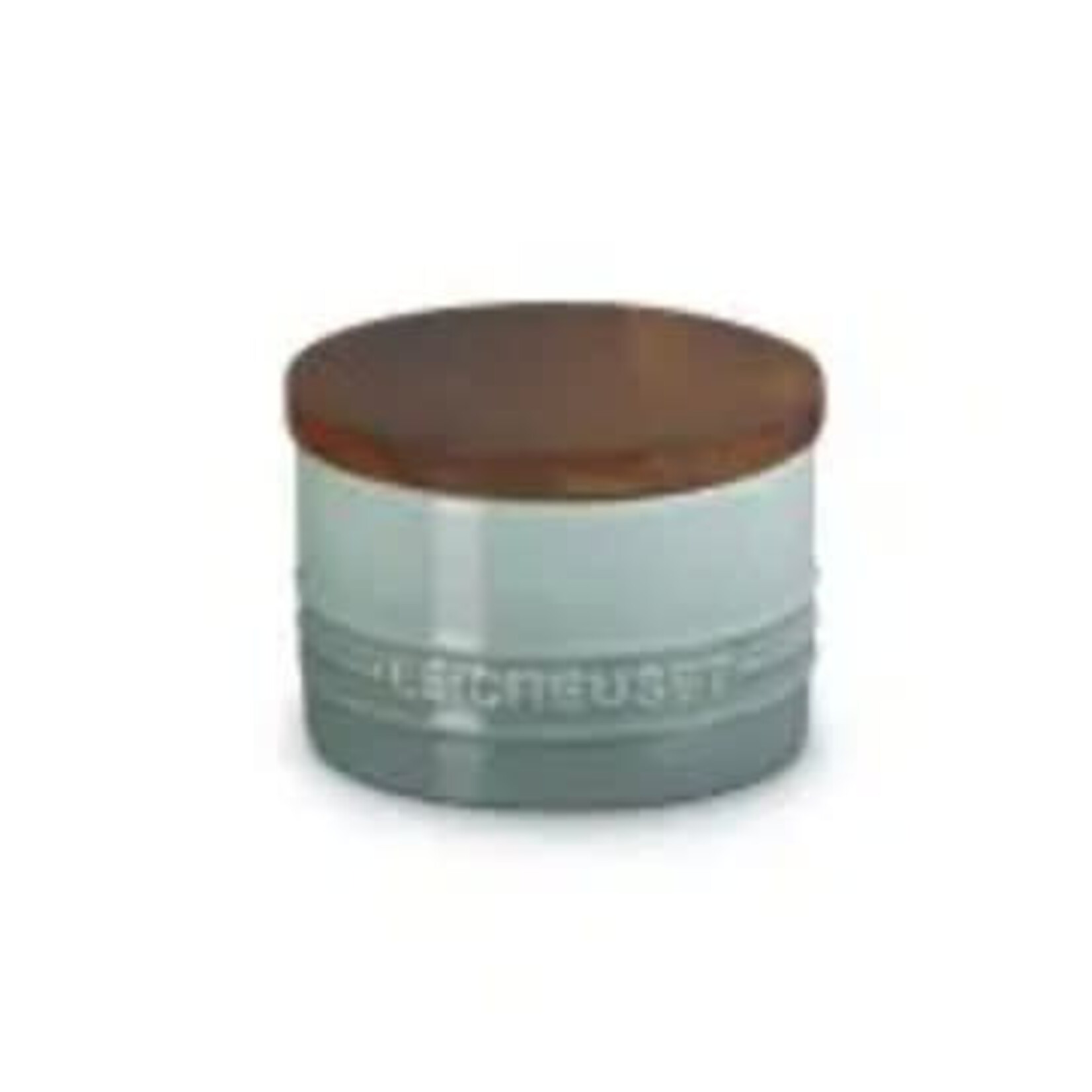 Le Creuset Salt Cellar with Wood Lid - Sea Salt, 7 oz. | Le Creuset