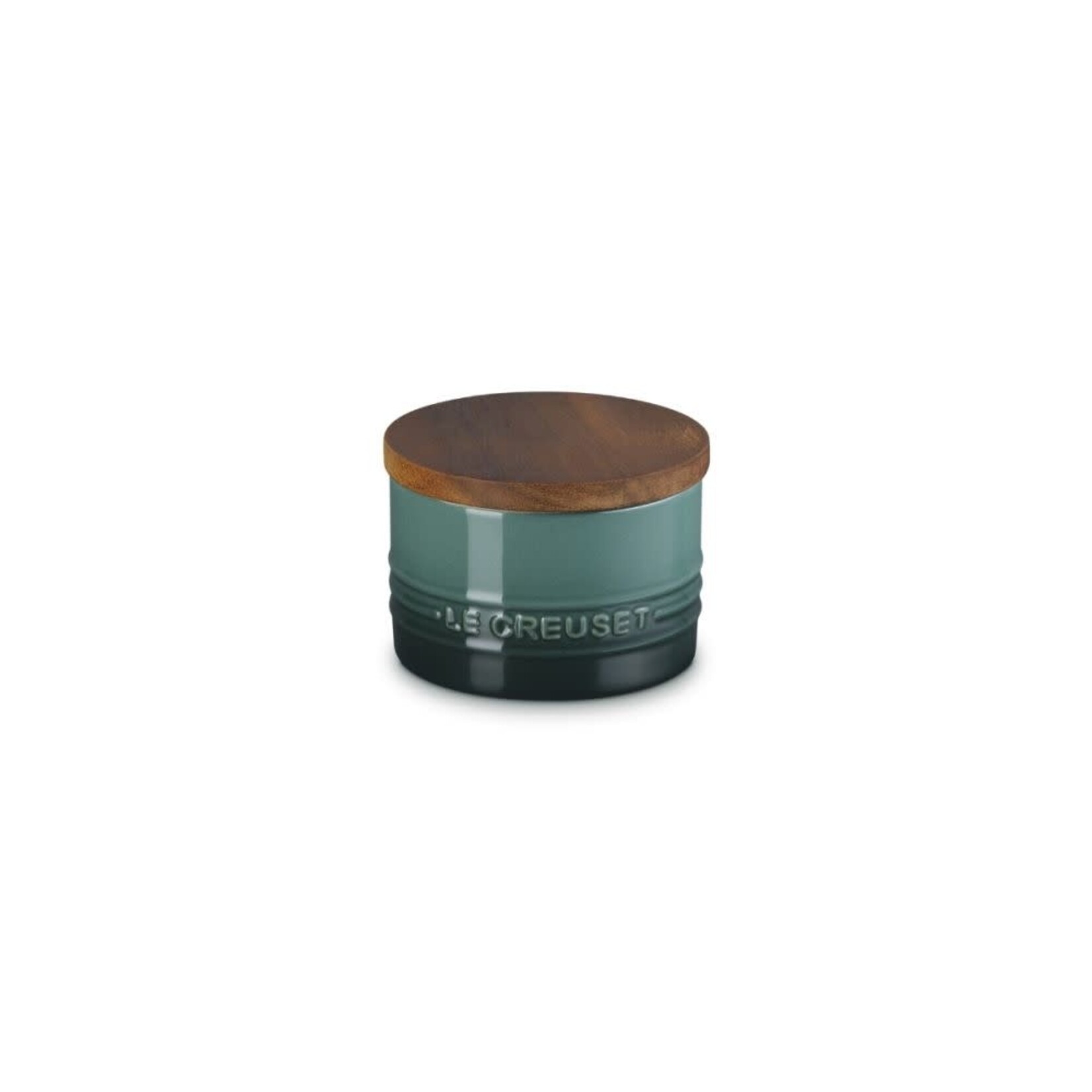 Le Creuset Salt Cellar with Wood Lid - Artichaut, 7 oz. | Le Creuset