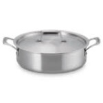 Le Creuset Essential Stainless Steel Rondeau Ss Lid 4.5 Qt | Le Creuset