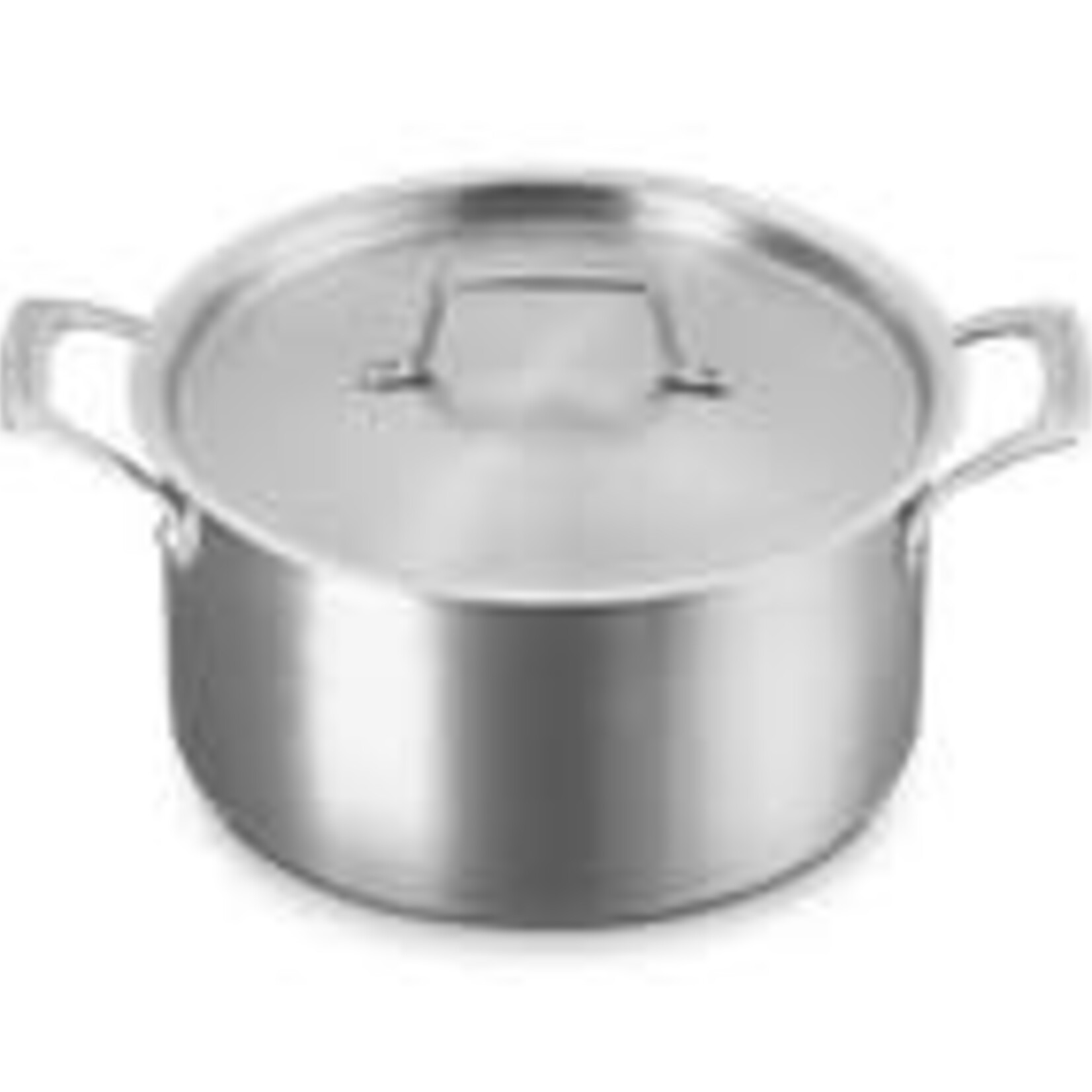 Le Creuset Essential Stainless Steel Deep Round Stockpot Ss Lid 6.25 Qt | Le Creuset