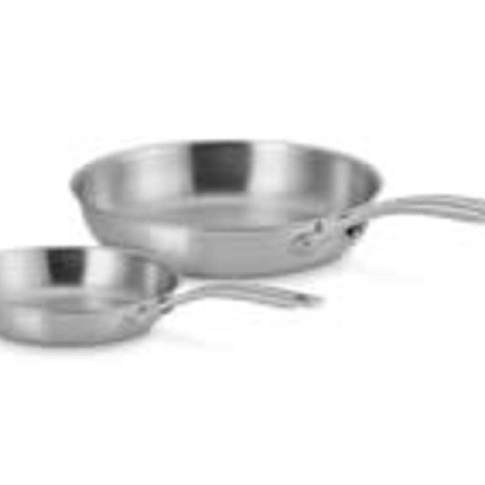 Le Creuset Set of 2 Essential Stainless Steel 8 In 10 In Fry Pan | Le Creuset