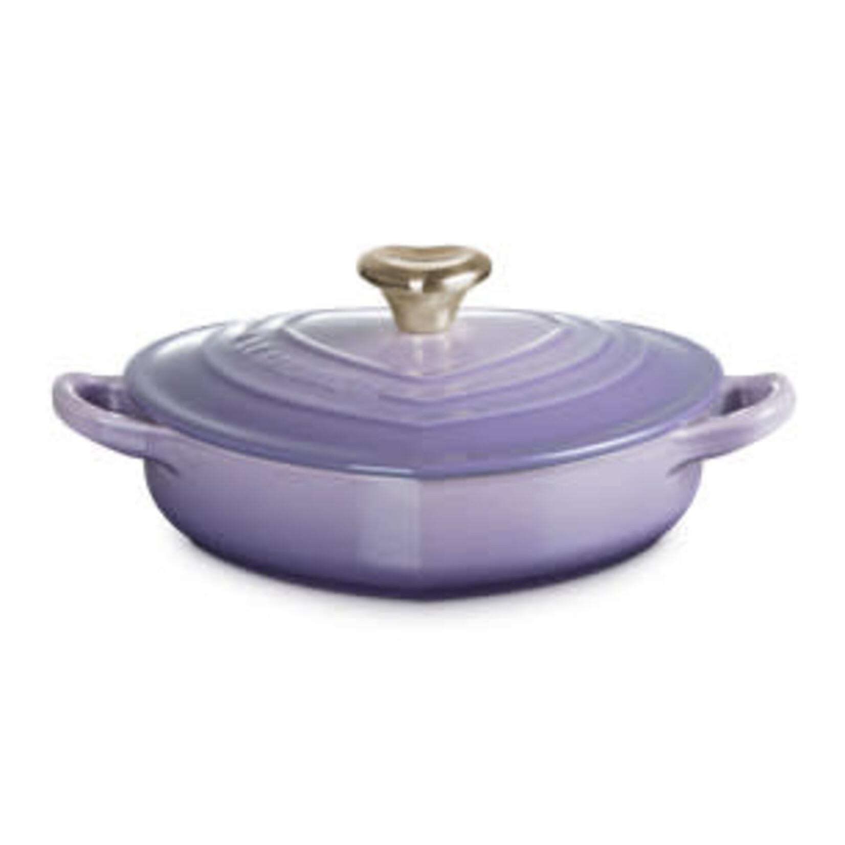 Le Creuset Mini Round Cocotte with Rose Gold Heart Knob - Provence - 8 oz | Le Creuset