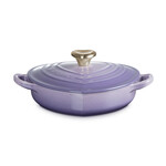Le Creuset Traditional Heart Dish 1.25 Qt Provence Light Gold Heart Kno | Le Creuset