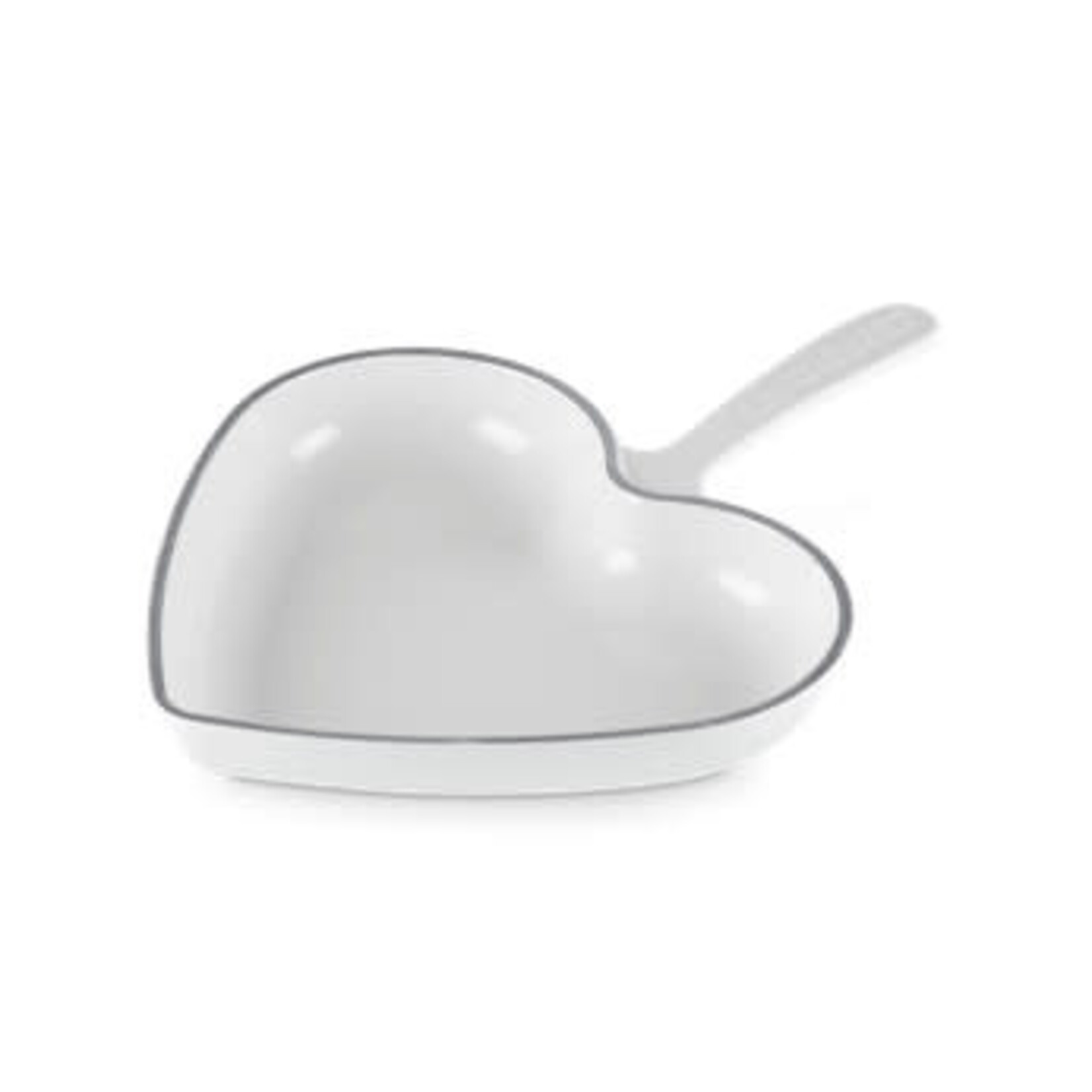 Le Creuset Traditional Heart Skillet 10.25In White | Le Creuset