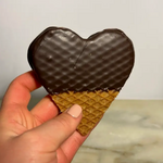 Lancaster Stroopie Co Stroopwafel Hearts, Chocolate | Lancaster Stroopie Co