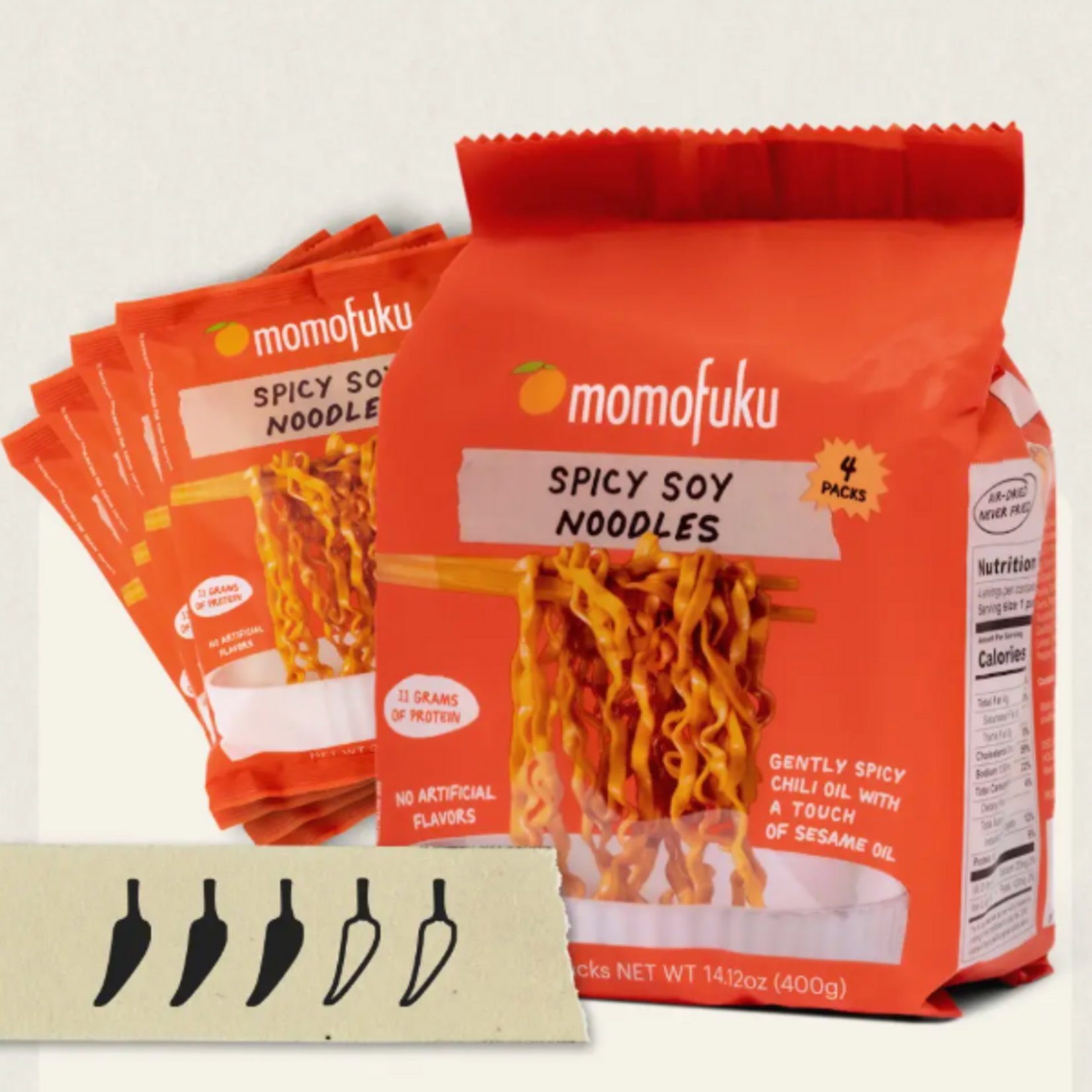 Momofuku Spicy Soy Noodles