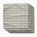 Geometry Espresso Mosaic Dinner Napkins | Geometry