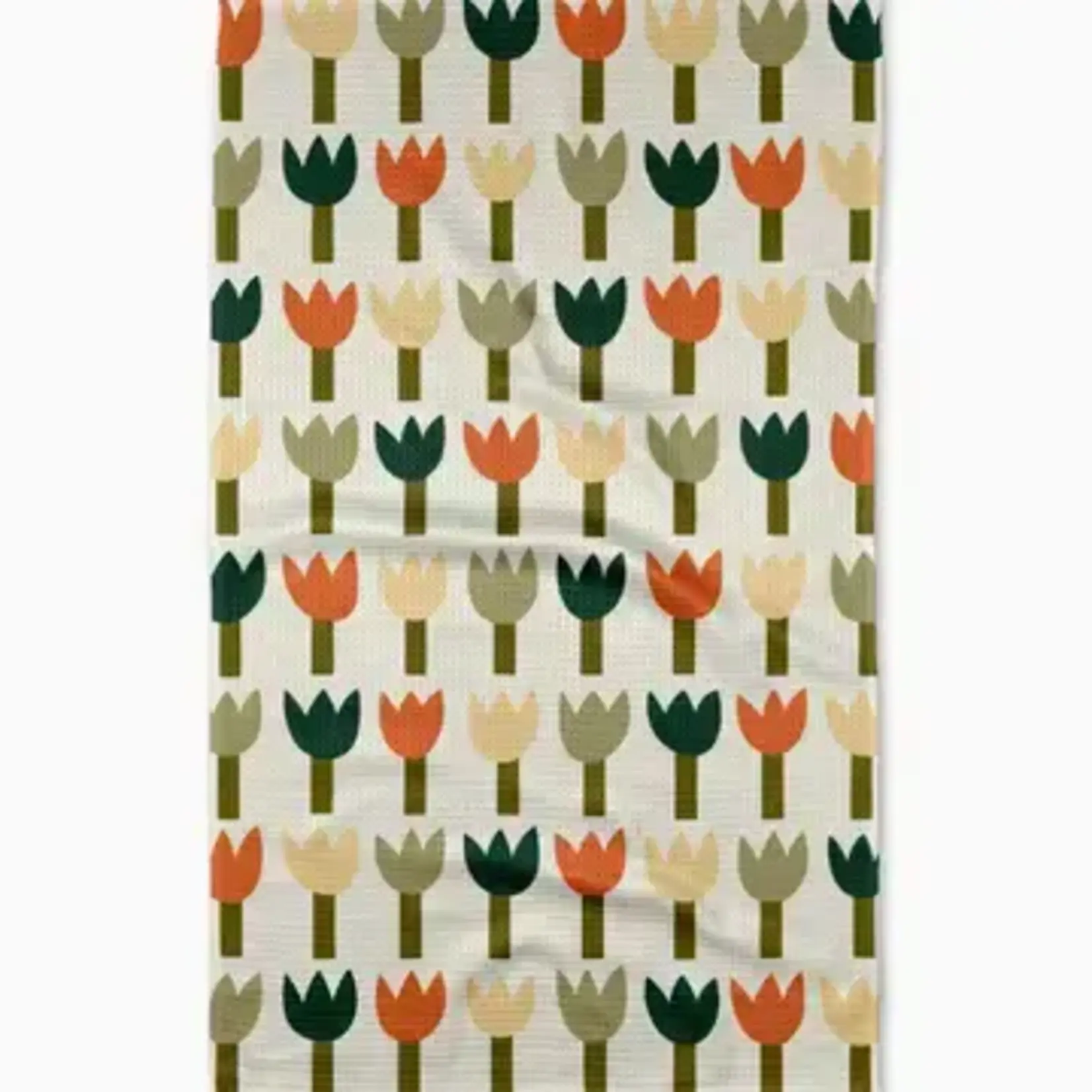 Geometry Tulip Row Tea Towel | Geometry