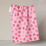 Geometry Collecting Buttons Tea Towel | Geometry