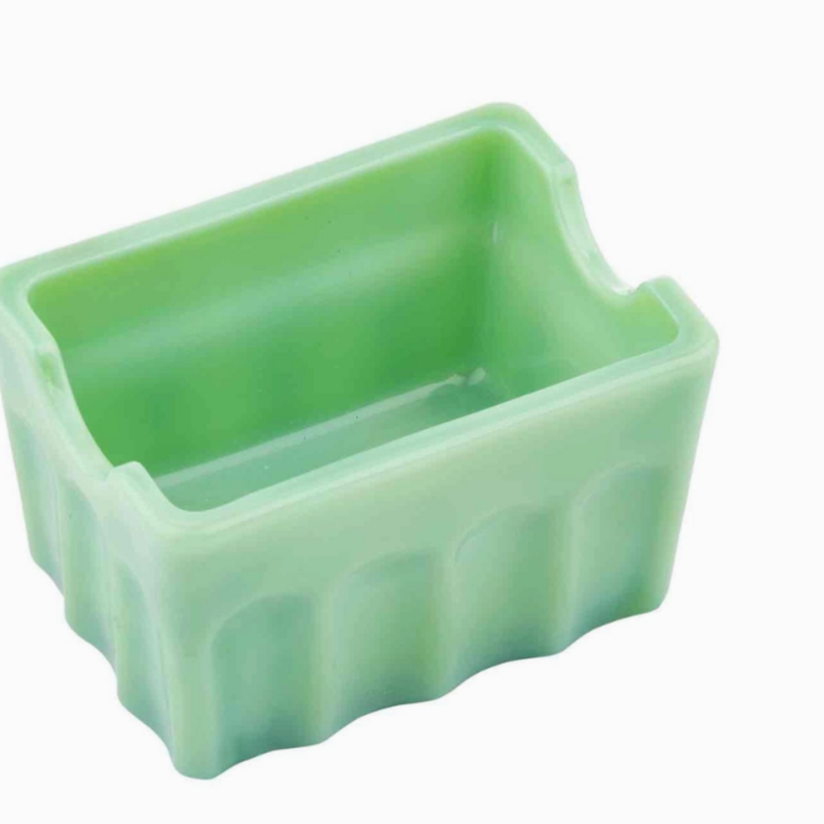 Tablecraft Jadeite Glass Collection Sugar Packet Holder