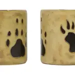Galleyware Mara Stoneware Bear/Wolf Paws Mug