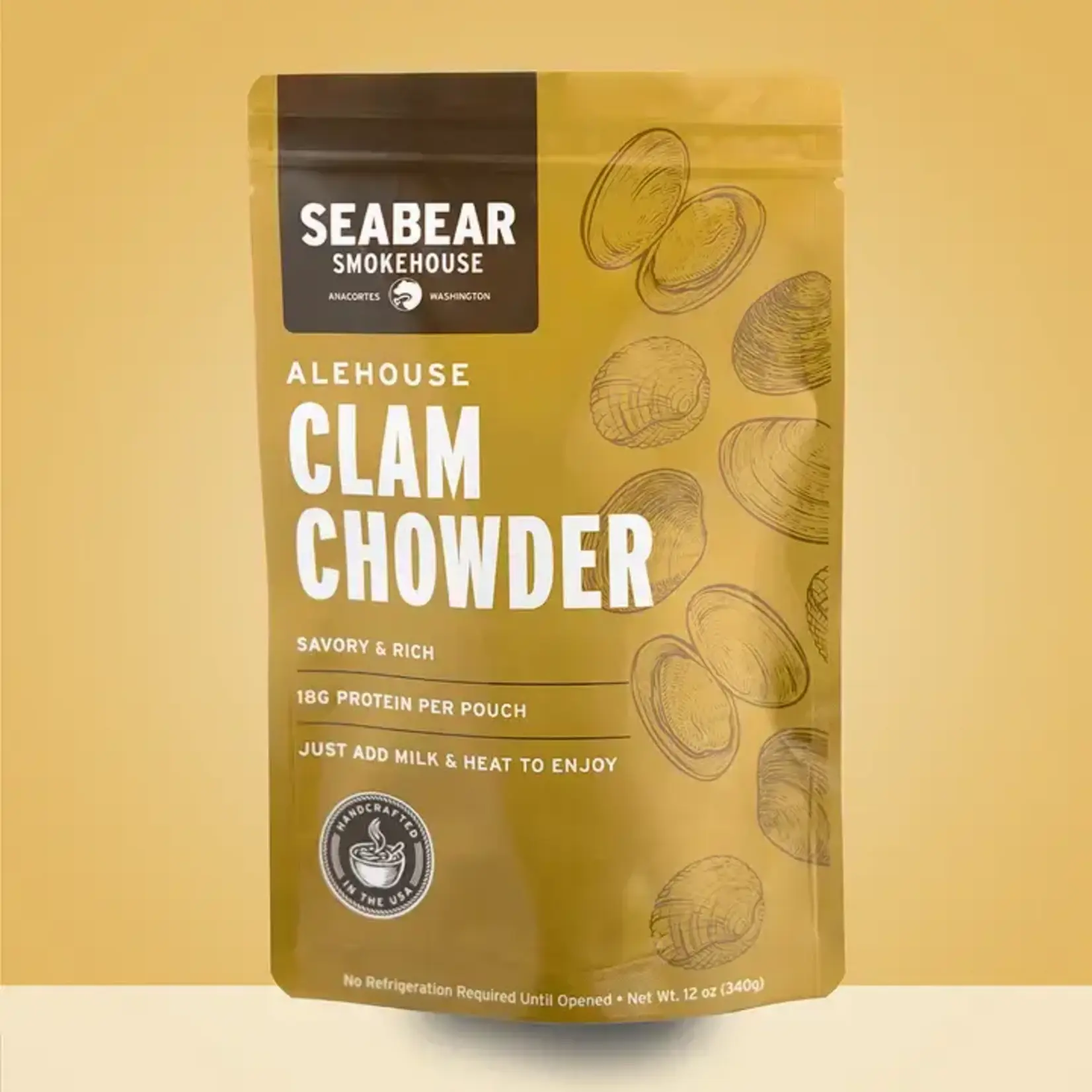 SeaBear Smokehouse Alehouse Clam Chowder