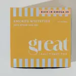 Great Lakes Tinned Fish Smoked Whitefish with Lemon and Dill | Great Lakes Tinned Fish