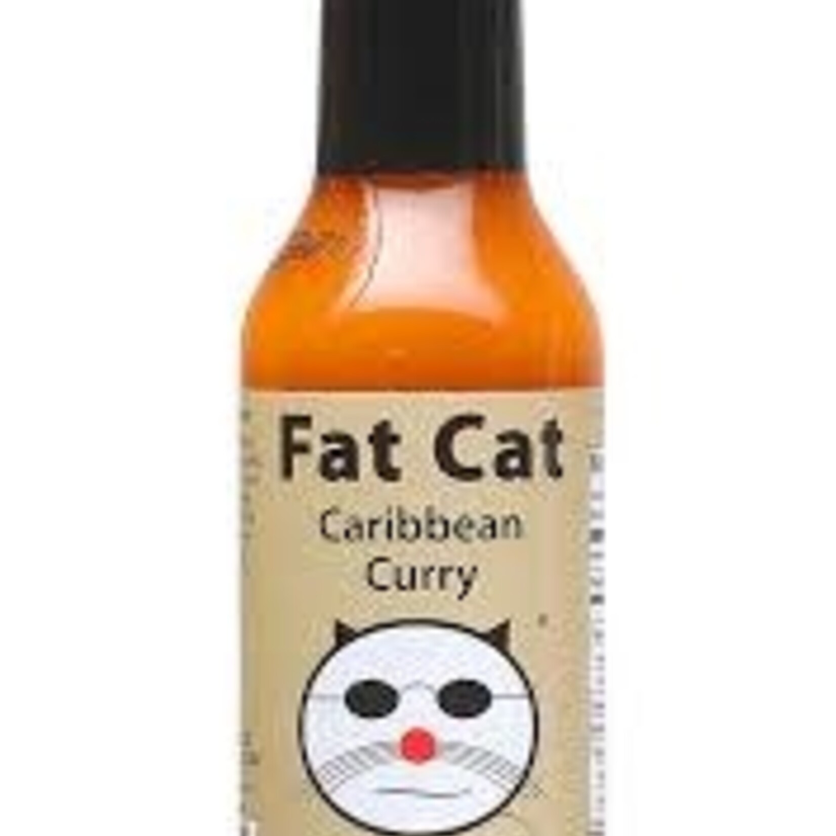 Fat Cat Caribbean Curry Hot Sauce | Heat Rating: 5