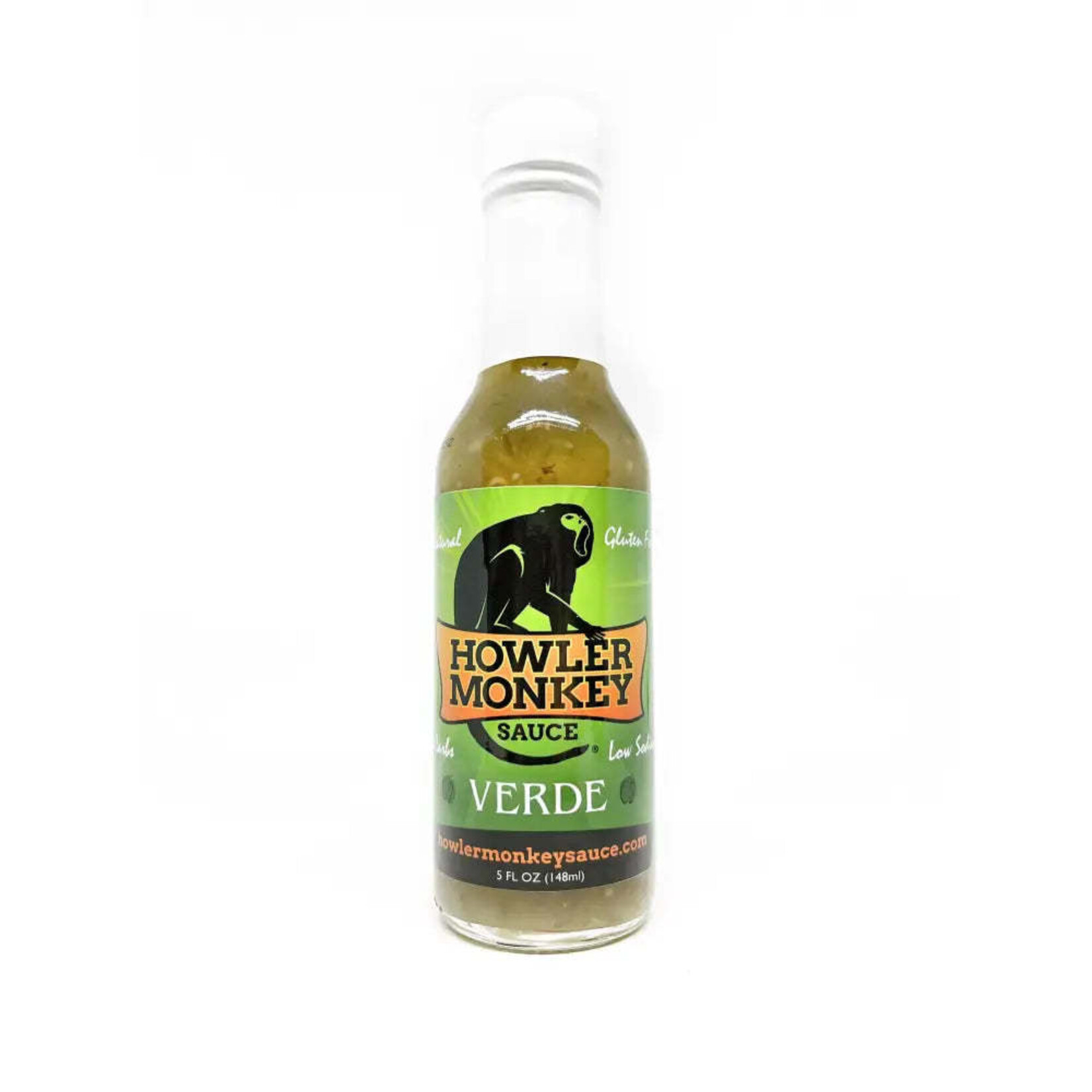 Howler Monkey Verde Hot Sauce | Heat Rating: 3